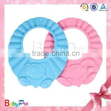 Partypro 2015 New Baby Bath Product Various Color Round Shape Baby Shower Cap Plastic Baby Shower Cap photo-1