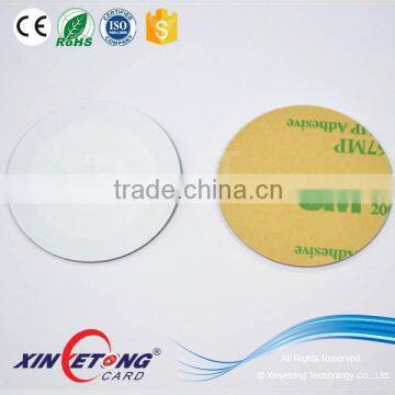 Round 35mm Original S50 Glossy S50 RFID Labels on Metal