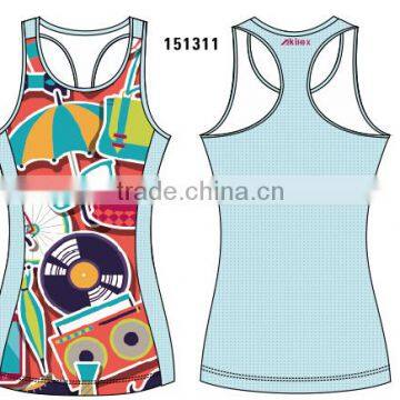 custom quick dry cool design running singlets