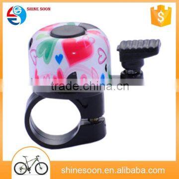 Colorful bicycle bell accessories bicycle finger bell,waterproof car horn