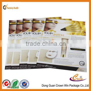 hot sale cosmetic paper card