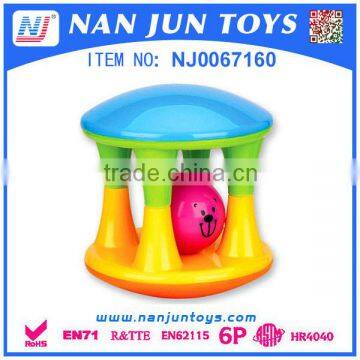 High Quality Clorful Plastic Popular Baby toys Rattle Cup for sale