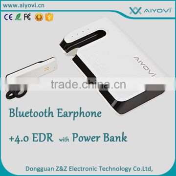 Manufacture promotional gifts power bank mobile power bank with bluetooth speaker 4.0