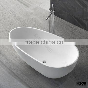 KKR acrylic resin free standing oval bathtub