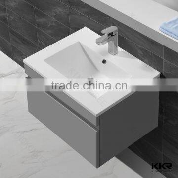 Rectangel White artificial stone Wash Sink