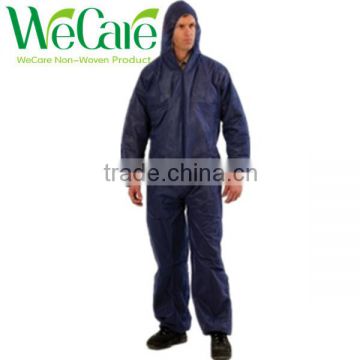 Disposable Non woven deep blue working workwear