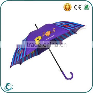 hot selling auto open korean umbrella with fiberglass frame for gift