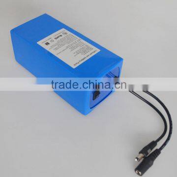 OEM/ODM 12v aa battery pack 10A for LED light/panel&Camera/IP Camera