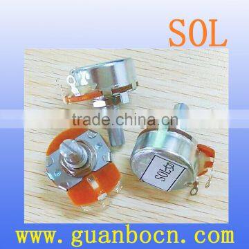 SOL-25w wirewound resistor-24mm Potentiometers Rotary Potentiometers resistor wirewound potentiometer