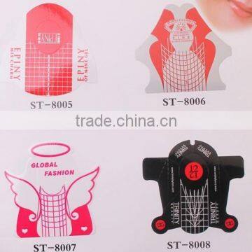 ST-8001-8036 Defferent New Designs Nail Art Tips Extension Forms Nail Nail Form YiWu photo-2