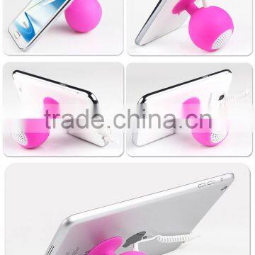the Best Sale Promotion Gift Speaker With Dustproof Waterproof Silicone Case for Mobile Phone Tablet pc