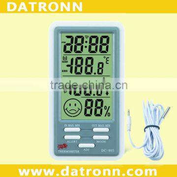 Digital Desk Thermometer Hygrometer Clock DC803