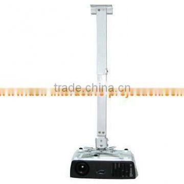 Best price and high quality aluminum suitable ceiling mount with extension arm for projectors weighing up to 50kg