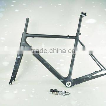 Cheap 2014 carbon road frame,full carbon bicycle frameset with frame,fork,seatpost