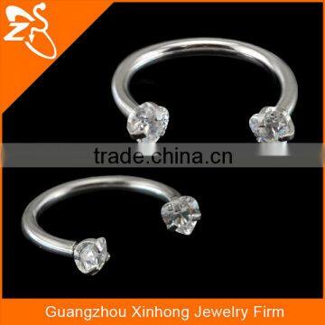 New Design 16g Surgical Steel Piercing Segment Hinged Rings Labret Lip Nose Piercing Jewelry