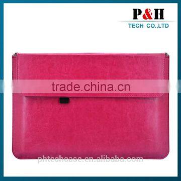 Newest Style Leather Bag Pouch for Macbook 13.3'' photo-3