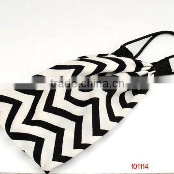 zigzag chevron print fabric headband