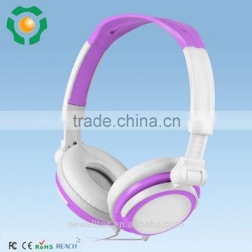 2015 Hot Newest Style On-ear High Quality Headphone Noice Cancelling Headphone Quality Choice