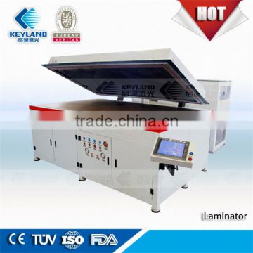 SIEMENS PLC Oil Heating EVA lamination machine for solar panels