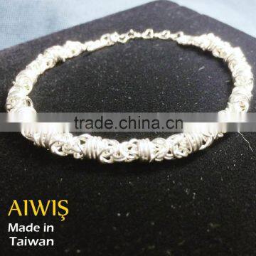 Women Jewel Silver 925 Couple Bangles and Bracelets photo-3