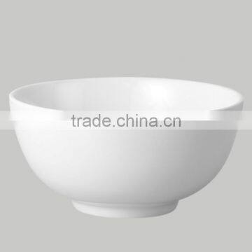 Dinnerware white stoneware bowl, ceramic popcorn bowl, wholesale ramen bowl