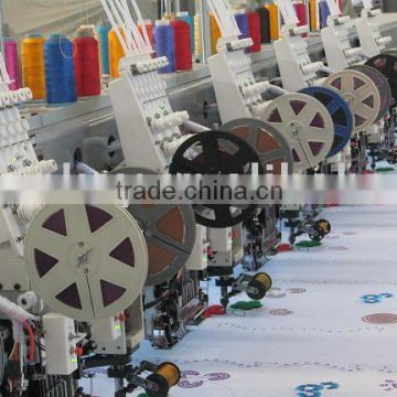 multi-head embroidery machine