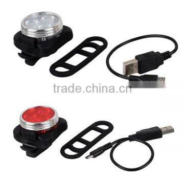 2015NEW arrival POPPAS S620 LED Tail light USB bicycle turn signal light