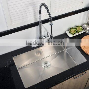 cUPC Approved 30 inch Undermount Single Bowl 16 gauge 304 Stainless Steel Kitchen Sink 3018R