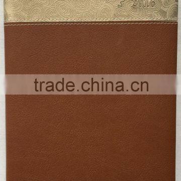PU leather notebook with sponge in cover