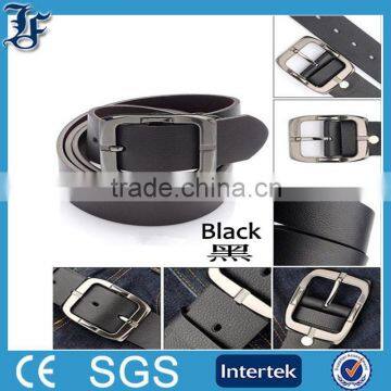 man's cow leather belt with alloy buckle