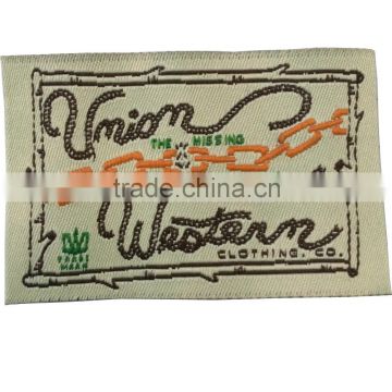 factory direct labels for clothing garment woven label woven garment label garment patch label woven label tag