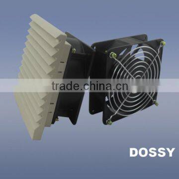 easy install plastic filter with axial fan electrical panel fan filter                        
                                                Quality Choice