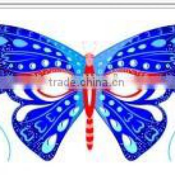 Butterfly face tattoo, eye tattoo for party girl, face & eye tattoo stickers