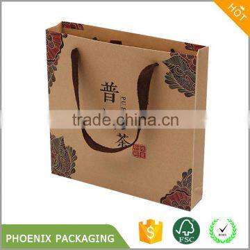 Kraft Paper Box and Bag Packaging for Tea Gift Box Packaging