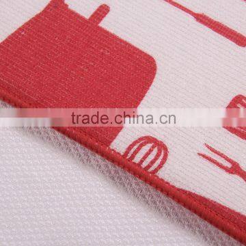 Factory manufacturer wholesale design best quality custom microfiber kitchen towel cleaning dish towel wholesale