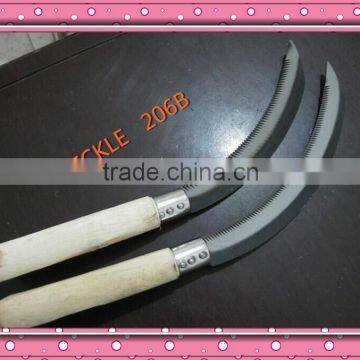 agriculture harvest steel grass farming sickle 206B