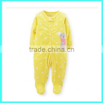 China factory wholesale 'winter kids clothes infant romper cotton winter babys sleepwear