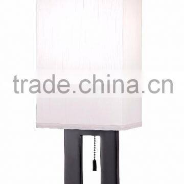 11.1-6 slender rectangle base A play of pure geometric forms Floating Rectangle Table Lamp offers a visual delight