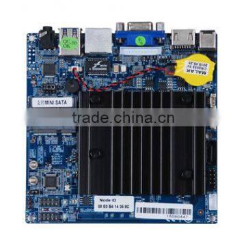 nano itx fanless mini pc thin client J1900 motherboard