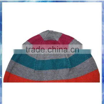 Angora 4 Color Knit Stripe Hat for Boys photo-4