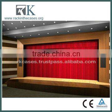 Aluminum electric motors for curtains with Romote control for meeting hall