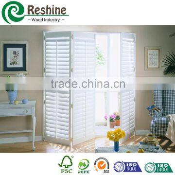 Vinyl plantation window PVC Shutter doors