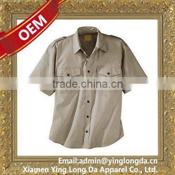 Most Popular Hot-sale Combed Cotton Mens Shirt photo-4