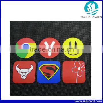 Custom logo printing Smart NFC Tags Stickers for phone