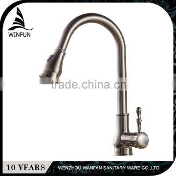 Quality Guaranteed Satin Nickel kitchen faucet