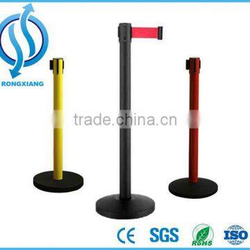 Stainless steel rope line queue stanchion Stanchion post with belt