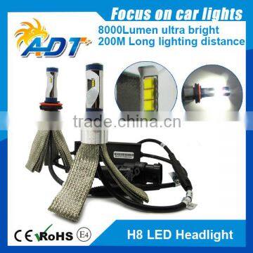 2016 Hot sale 8000LM 9005 HB3 H10 Phi-lips LED Headlight Kit 6000K led 9005