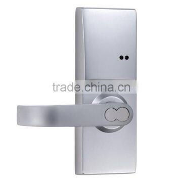 swipe card door lock for hotel with spring latchbolt