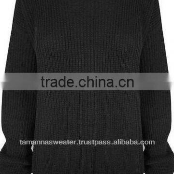LADIES CHUNKY KNITTED OVERSIZE SWEATERS photo-2