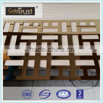 304 color stainless steel plate wall panel